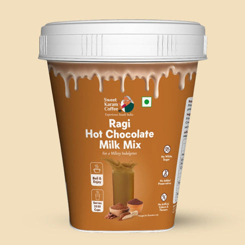 Sweet Karam Coffee Ragi Hot Chocolate Milk Mix